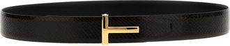 Tom Ford Logo Reversible Belt