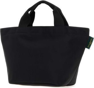 Herve Chapelier Square Tote Bag - Black