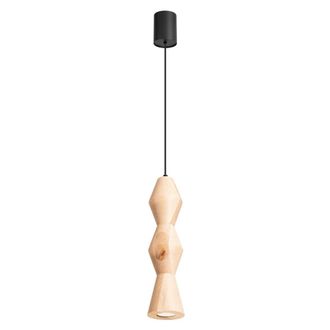 Sollux Lighting L&aacute;mpara colgantes madera natural madera - haya alt. 200 cm