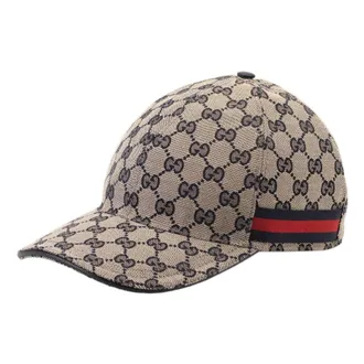 Gucci Original GG Canvas Baseball Hat With Web Beige Blue 696845-4HAQQ-4068