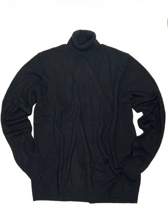 Autumn Cashmere Mens Turtleneck Sweater In Black