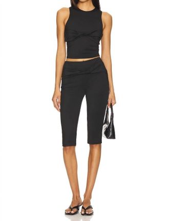 Superdown Ines Capri Set In Black