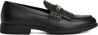 Tommy Hilfiger Mocassini con frange - Nero