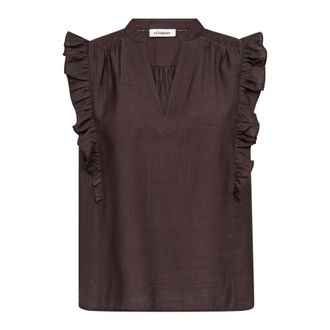 Co'Couture Blouses - female - CoCouture - Blouses - Brown - XS - Blouses & Shirts