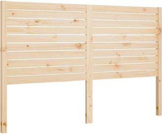 vidaXL Bed Headboard 166x4x100 cm Solid Wood Pine Vidaxl