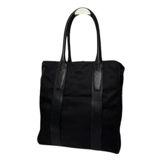 Loewe Pre-owned Canvas Schoudertas - Dames - Vintage Shopper - Zwart - ONE Size - Vintage