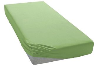 BELLANA Spannbettlaken »Melone in Gr. 70x140, 90x200, 140x200 oder 180x200 cm« Baumwolle, Matratzen bis 25cm Höhe, Spannbetttuch auch für Kinder