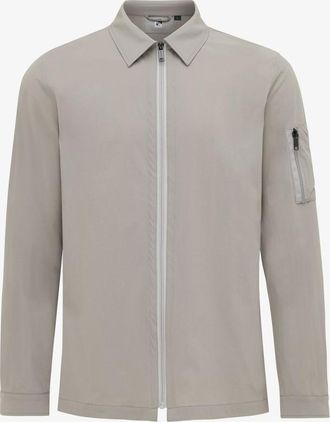 Genti Monogram Overshirt Power | Grijs