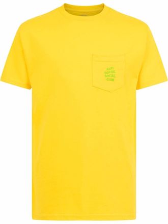 ANTI SOCIAL SOCIAL CLUB T-shirt Cross My Heart - Giallo