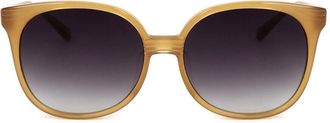 Linda Farrow MATTHEW WILLIAMSON MW52 C6 Womens Sunglasses Brown Size 58