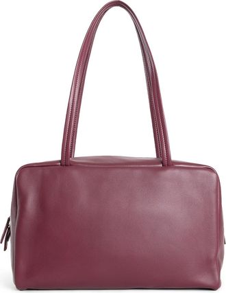 The Row Astra Bowling Bag in Leather