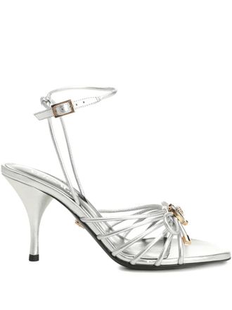 Versace La Medusa heeled sandals - Silver
