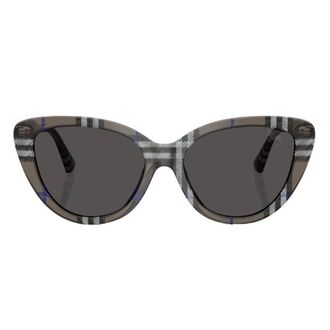 Burberry Dark Grey Cat Eye Ladies Sunglasses BE4457F 416687 55