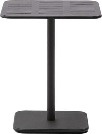 K Home Design Gartentisch Bray 70 x 70 cm, Dunkelgrau