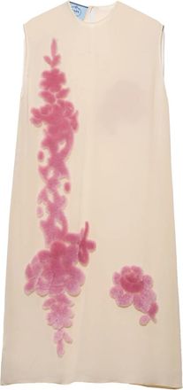 Prada Georgette Midi Dress