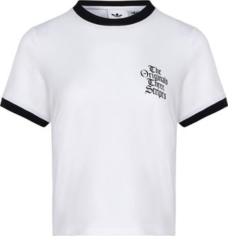 adidas (WMNS) adidas T-Shirt Asia Sizing White KT3060