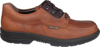 Mephisto Bruine veterschoen voor heren - Heren - Veterschoenen - Bruin - 40 1/2 EU - Schoenen