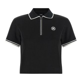 Amiri Dames, Tops, Zwart, Maat: S Katoen