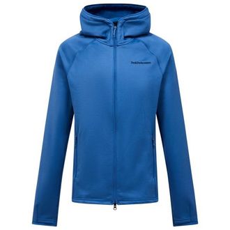 Peak Performance Midlayer Zip Hood Fleecejacke f&uuml;r Herren | blau