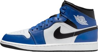 Nike Air Jordan 1 Mid Mens Shoes (DQ8426-402, Game Royal/White/Black), Game Royal Black White 402, 13
