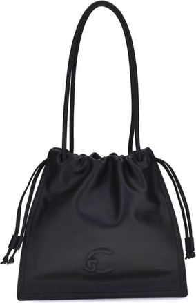 Coccinelle Tassen, Dames, Zwart, ONE Size, Katoen, Drawstring Tas