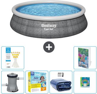 Bestway Piscina Bestway Fast Set Redonda - 457x84 Cm - 7-piezas S181