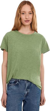 Mod-o-doc Short Sleeve Crew Neck Favorite T-Shirts Womens Clothing Hazel : LG (US 12-14), Cotton