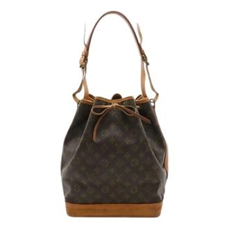 Louis Vuitton Pre-owned Bucket Bags, female, Brown, Size: ONE SIZE Pre-owned Monogram Noe Shoulder Bag