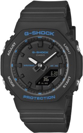 Casio G-shock Womens Black Watch GMA-P2100BA-1AER - One Size