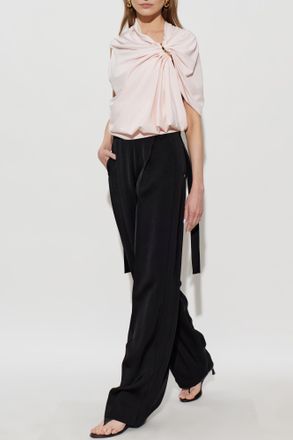 Sportmax Stagno Trousers, Womens, Black