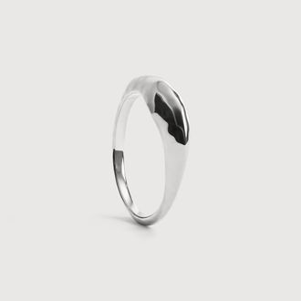 Monica Vinader Sterling Silver Deia Ring