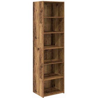 vidaXL Cabinet Old Wood 50 x 41 x 185 cm Engineered Wood vidaXL