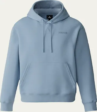 Mackage Mens Krystian Double-Face Jersey Logo Hoodie