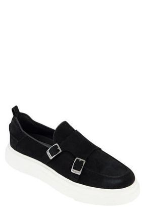 Karl Lagerfeld Double Monk Sneaker in Black at Nordstrom Rack, Size 11.5