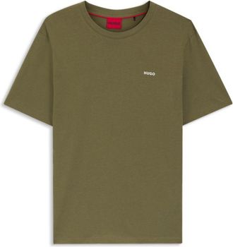 HUGO BOSS Logo-print T-shirt in cotton jersey