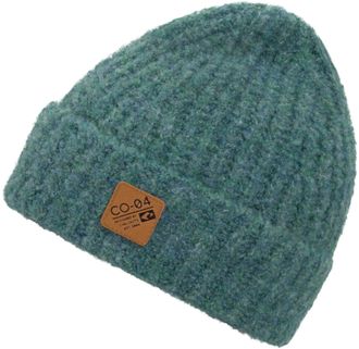 Chillouts Beanie CHILLOUTS Ines Hat, Damen, gr&uuml;n (peacock gr&uuml;n), Grobstrick, Kunstfaser, meliert, M&uuml;tzen Beanie, Strickm&uuml;tze in leicht melierter Optik