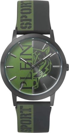 Plein Sport Legend Pslba 0523 - Heren - Horloges - Groen - ONE Size - Accessoires