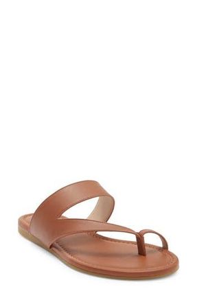 Stuart Weitzman Remy Toe Strap Sandal in Saddle at Nordstrom Rack, Size 7.5