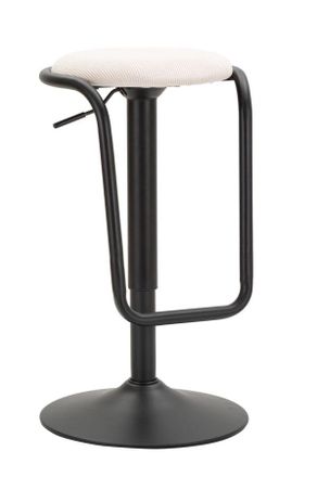 Mauro Ferretti Taburete De Bar Destiny Blanco Cm &Oslash; 41x61-83