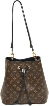 Louis Vuitton Pre-owned Bucket Bags, female, Brown, Size: ONE SIZE Pre-owned Bucket Bag