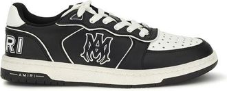 Amiri Black Calf Leather Bos Taurus Low Top Mens Sneakers