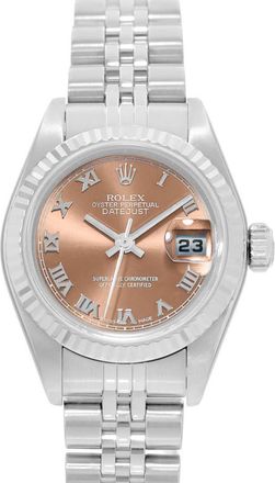 Rolex Pre-owned Rolex Datejust 26 Automatic Chronometer Pink Dial Ladies Watch 79174 PRJ