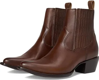 Frye Sacha Chelsea Womens Boots Walnut : 6.5 B - Medium, Leather