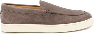Brunello Cucinelli Moderne su&egrave;de loafers - Heren - Loafers - Bruin - 45 EU - Su&egrave;de - Schoenen