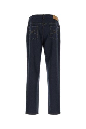 Brunello Cucinelli Buio+2366 Exterior: Virgin Wool Pantaloni Trousers
