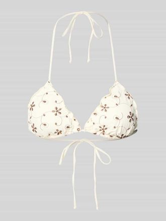 MC2 Saint Barth Bikini-Oberteil in Triangel-Optik Modell Sagittarius in Beige, Gr&ouml;&szlig;e XL