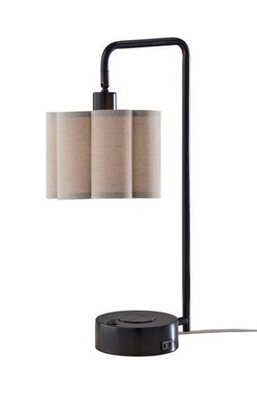 Adesso Dover Supercharger Desk Lamp in Black at Nordstrom