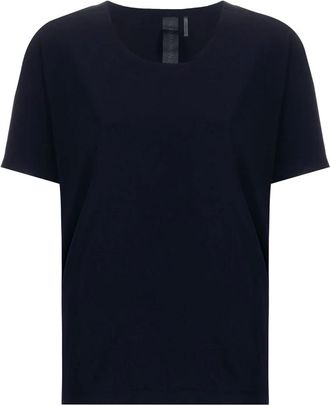 Norma Kamali Mujer, Camisetas, Azul, Talla: M