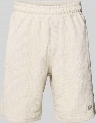 Pegador Shorts mit Label-Stitching Modell LIBCO in Offwhite, Gr&ouml;&szlig;e XS