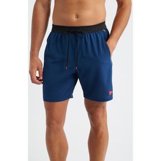 Florence Airtex Shorts in Dark Navy at Nordstrom, Size Medium